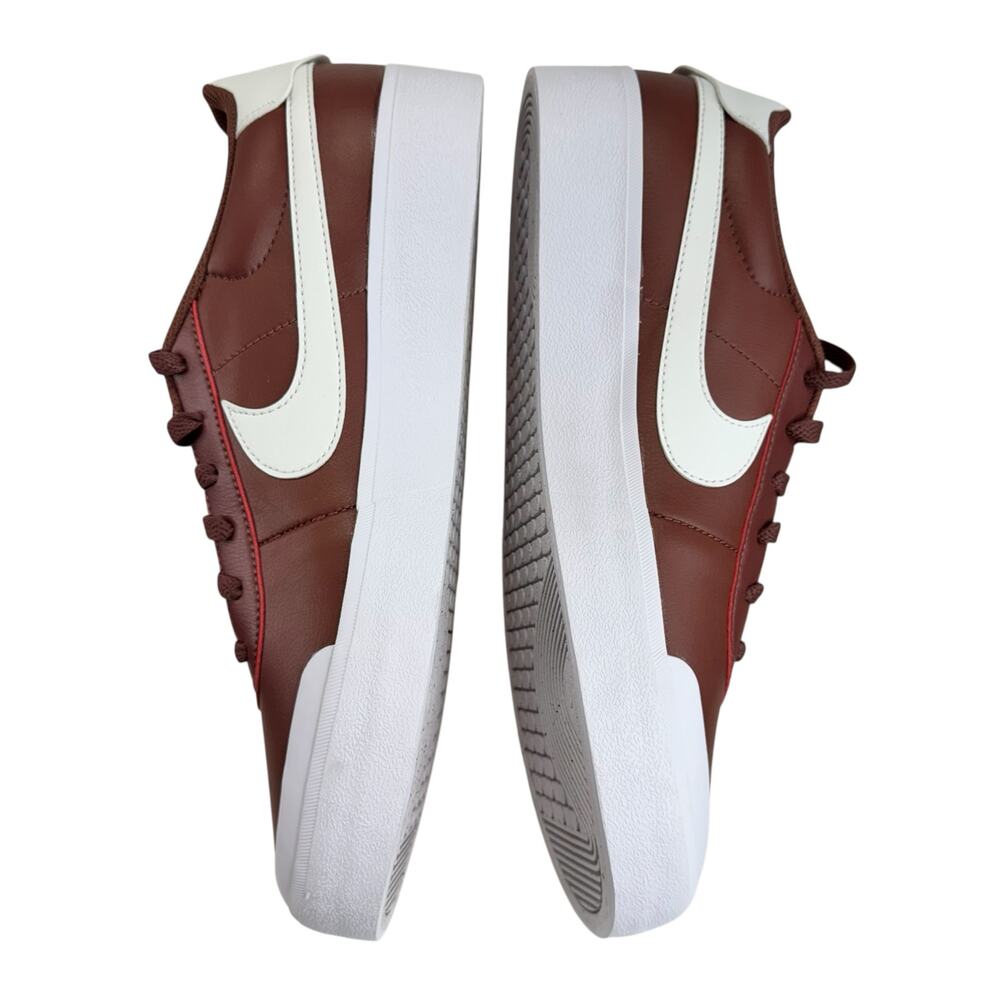 Nike Court Shot Men's Shoes Red Sepia/White/Redstone/Summit US 10.5 FQ8146 200 - Picture 5 of 9